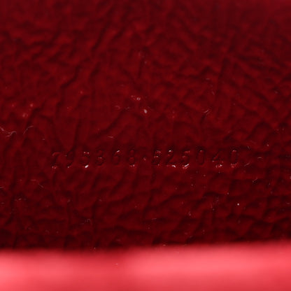 Gucci Crinkled Patent Mini Dionysus Shoulder Bag Rosso Ancora Red 7 of 13
