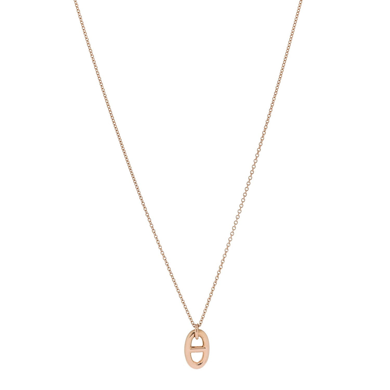 Hermes 18K Rose Gold PM Farandole Pendant Necklace 1 of 6