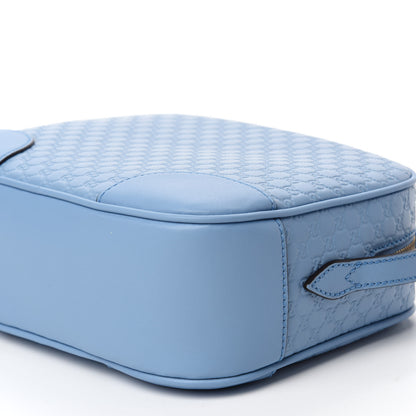 Gucci Microguccissima Mini Bree Messenger Bag Mineral Blue 7 of 10