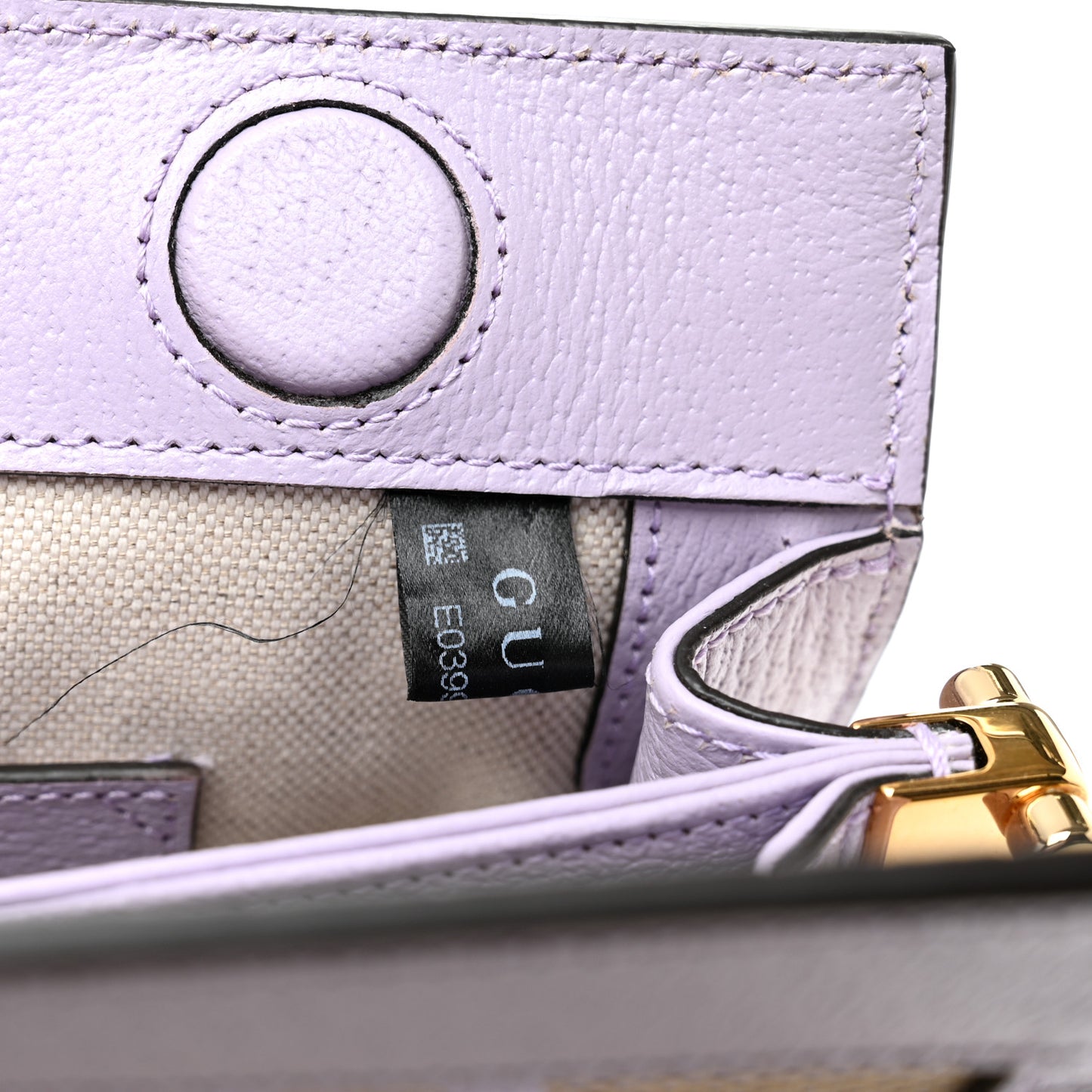 Monogram Jumbo GG Textured Dollar Calfskin Small Ophidia Chain Shoulder Bag Beige Lapis