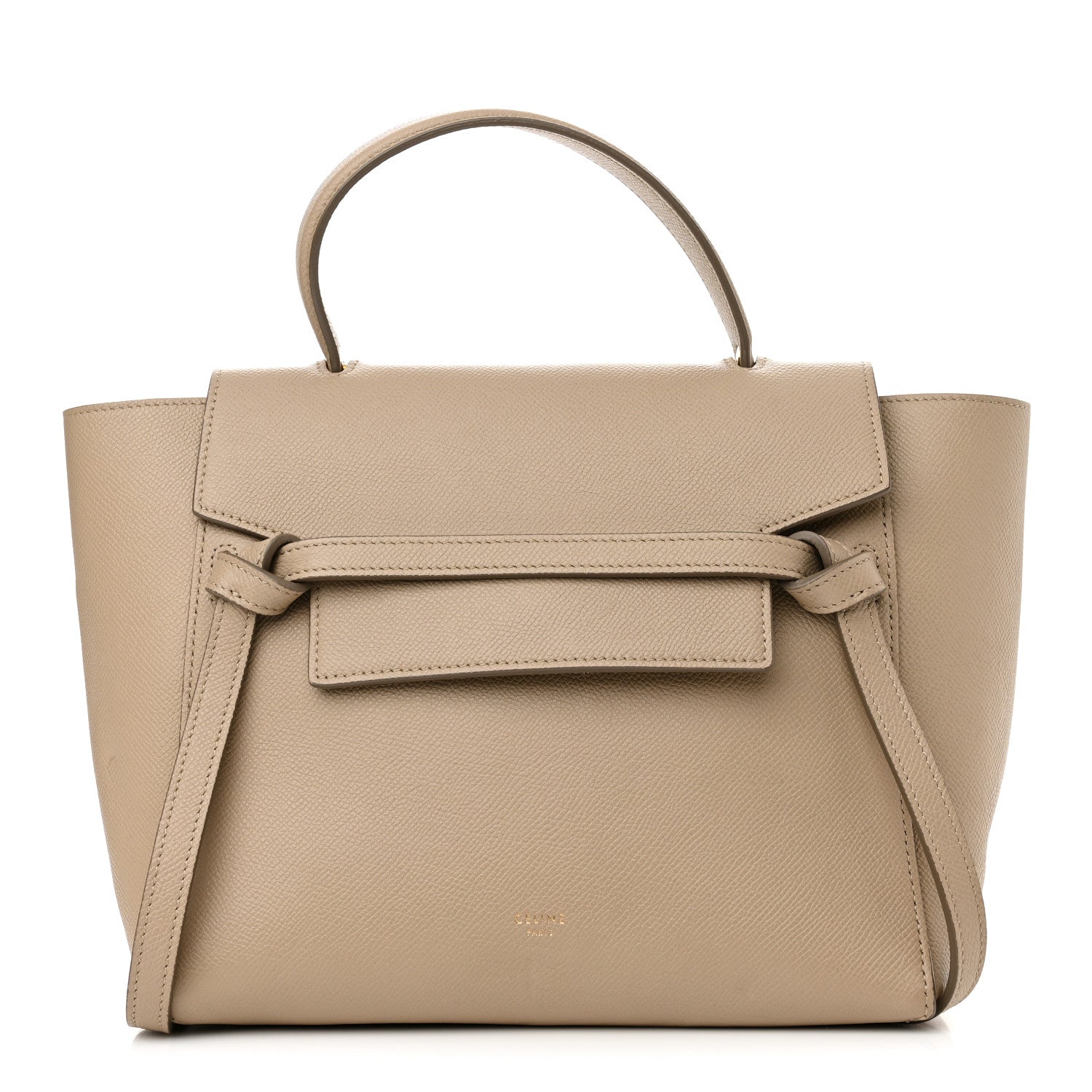 Celine Grained Calfskin Micro Belt Bag Light Taupe 1 of 13
