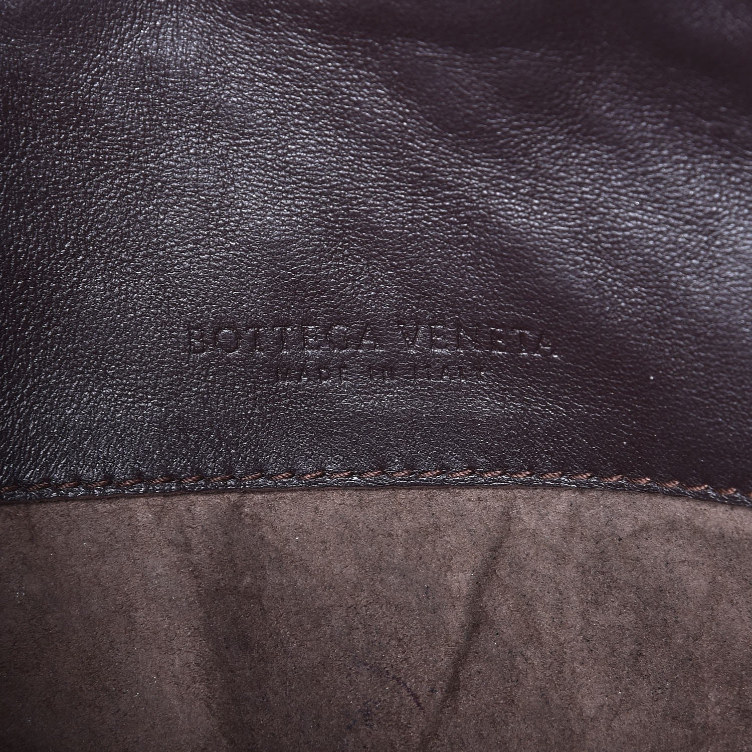 Bottega Veneta Nappa Intrecciato Flap Crossbody Ebano 6 of 7