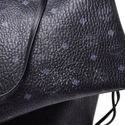 MCM Visetos Medium Liz Reversible Shopper Tote Black 15 of 18