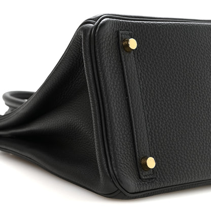 Hermes Togo BIRKIN 30 Black 9 of 10
