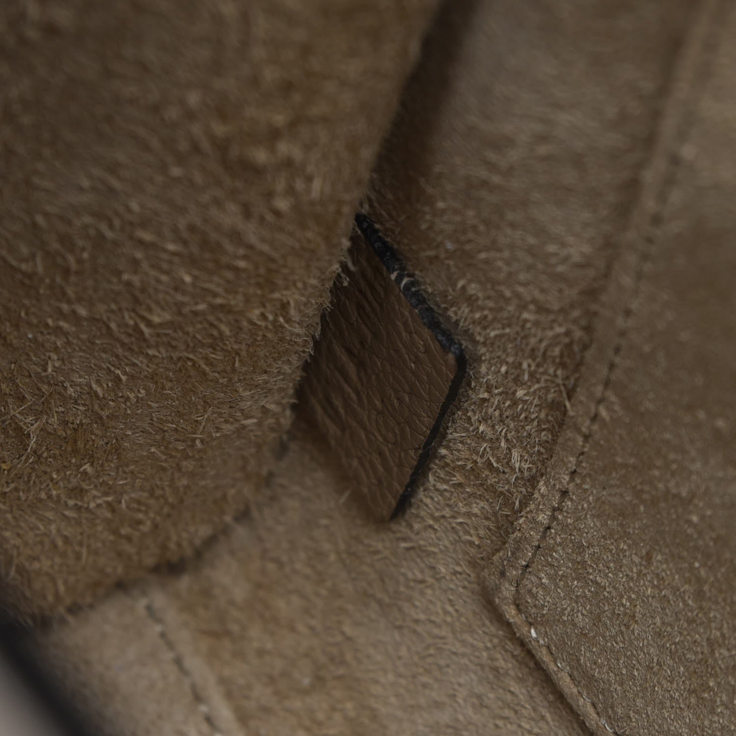 Celine Drummed Calfskin Nano Luggage Dune 8 of 8