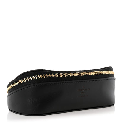 Louis Vuitton Monogram Emilie Zippered Sunglasses Case Black 2 of 8