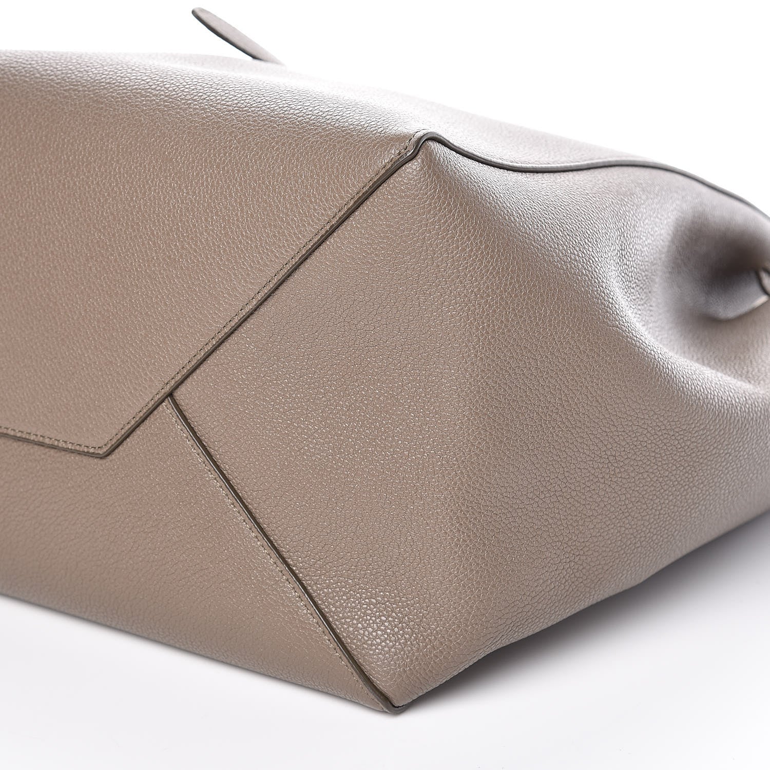 Celine Soft Grained Calfskin Small Belt Cabas Phantom Taupe 9 of 9