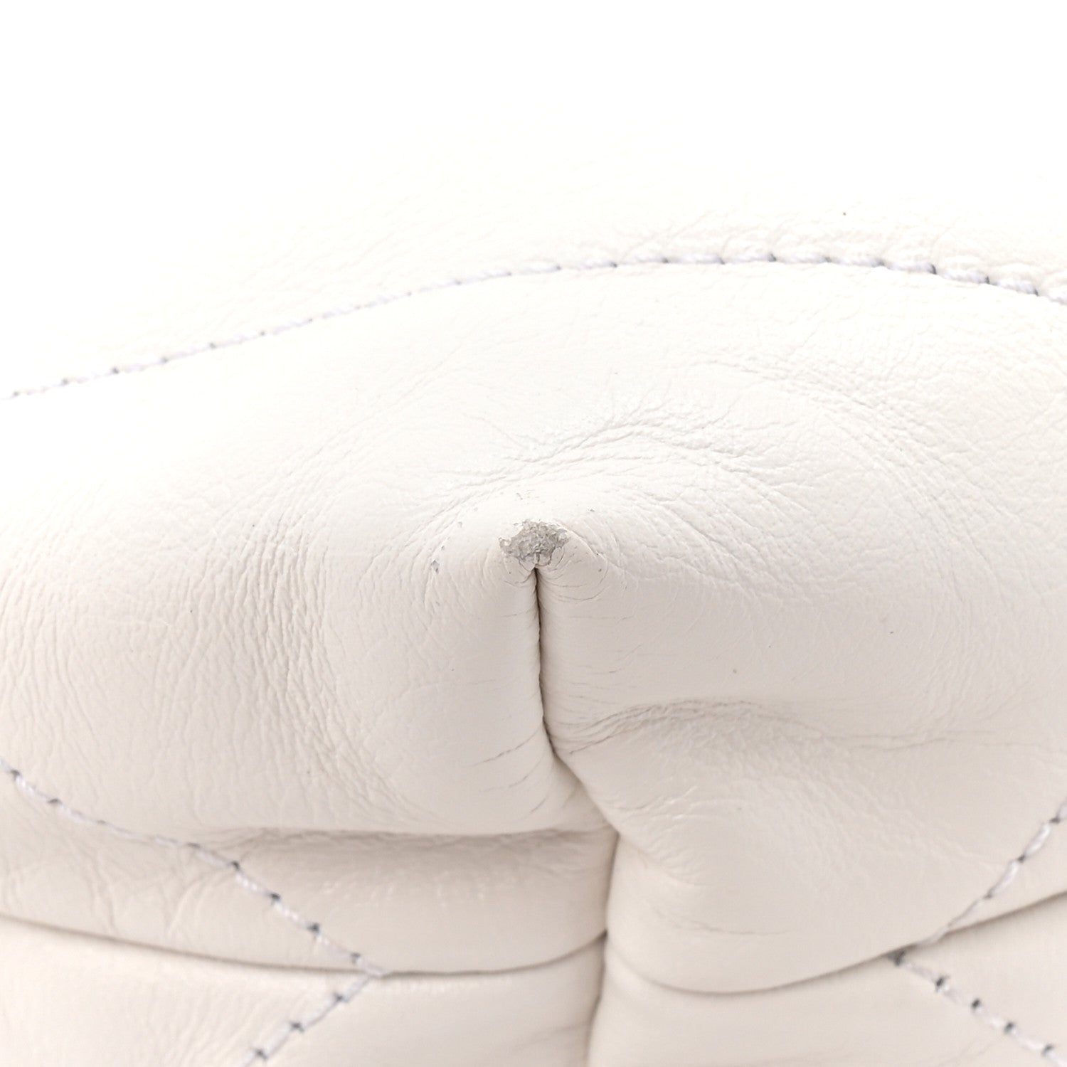Chanel Shiny Calfskin Quilted Small Chanel 22 White 13 of 14