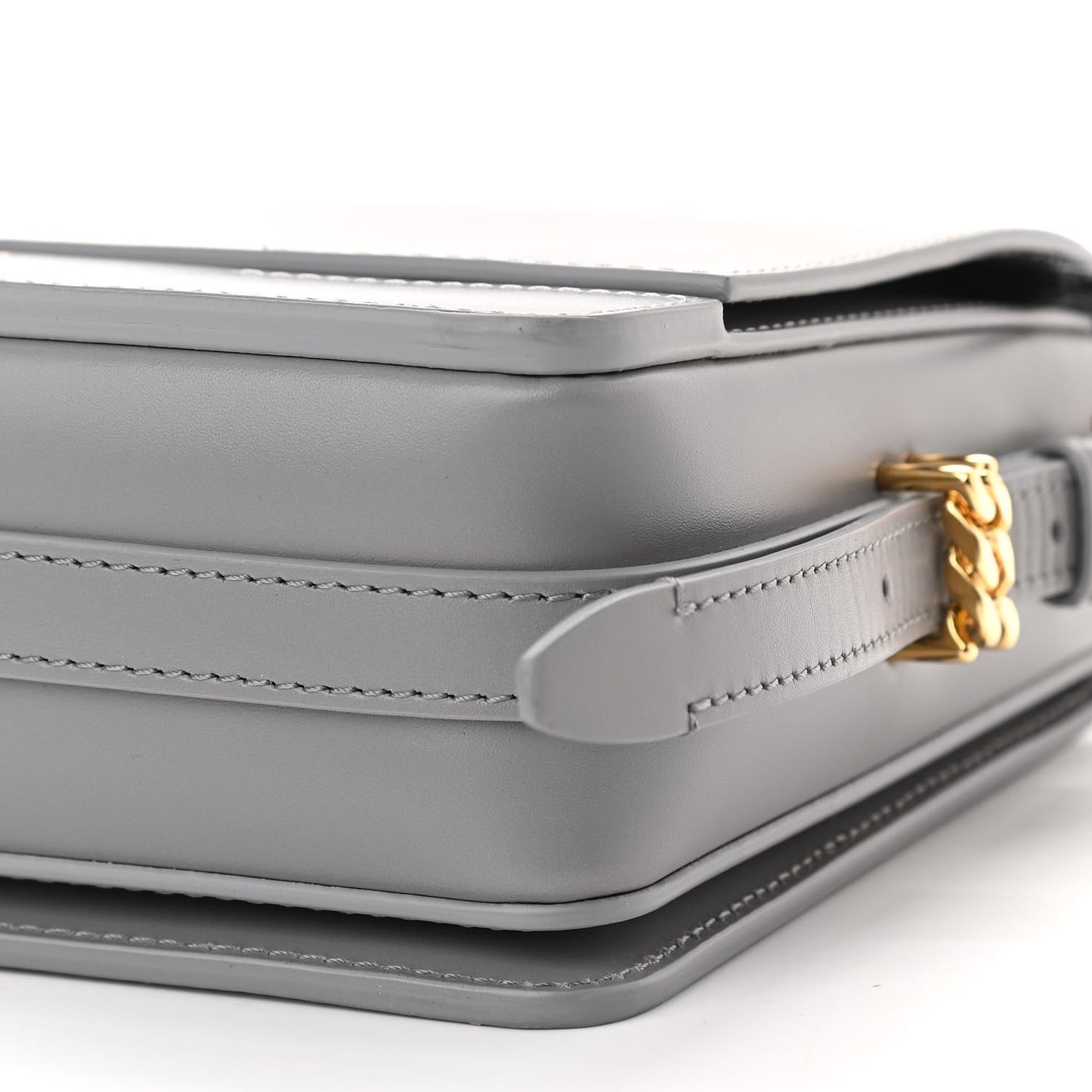 Smooth Calfskin Small Grace Bag Grey