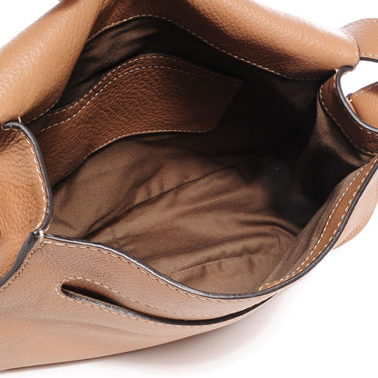 Chloe Calfskin Medium Marcie Round Crossbody Bag Nut 5 of 10