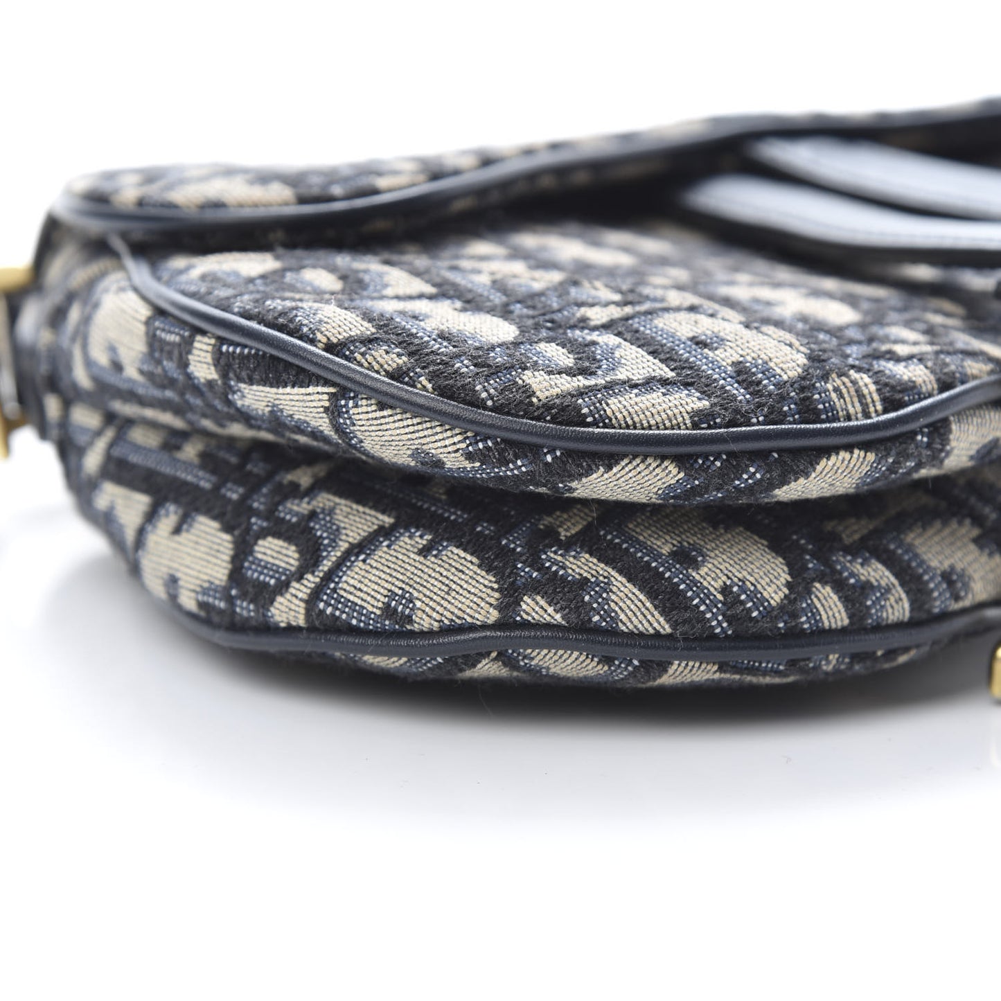 Oblique Mini Saddle Bag Blue