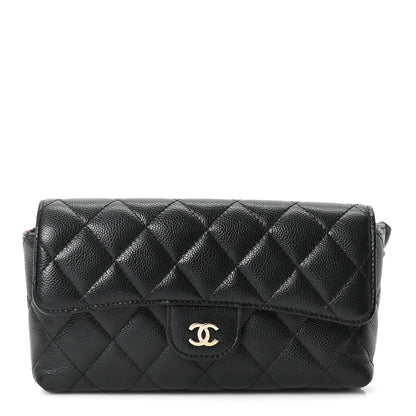 Chanel Caviar Quilted CC Flap Belt Bag Black 1 of 11