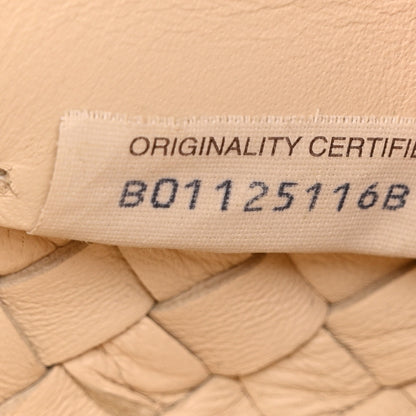 Bottega Veneta Nappa Intrecciato Medium Paillettes Cabat Cream 8 of 16