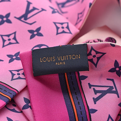 Louis Vuitton Silk Monogram Superstition Bandeau Rose 4 of 5