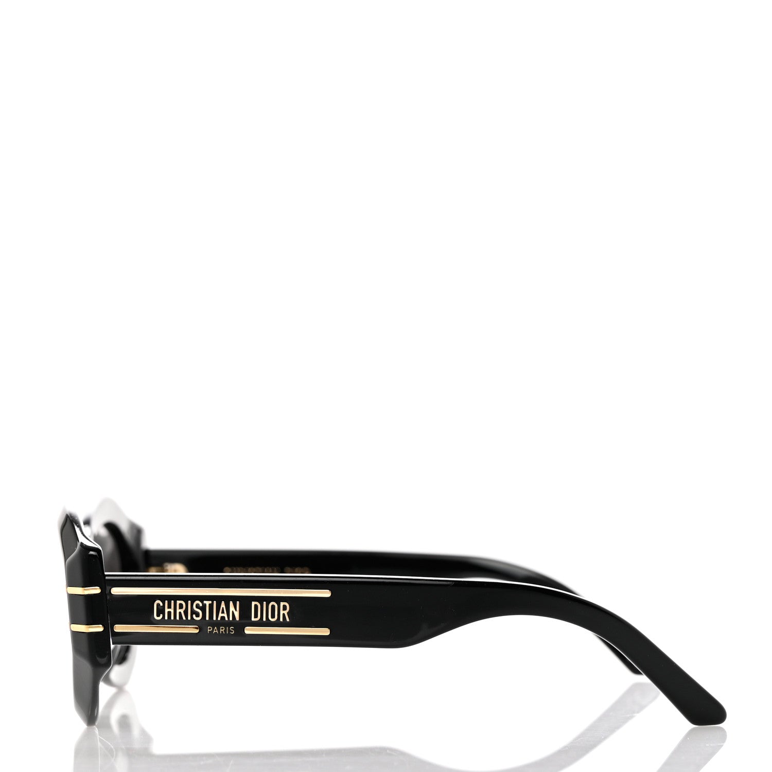 Christian Dior Acetate DiorSignature B1U Butterfly Sunglasses Black 3 of 8