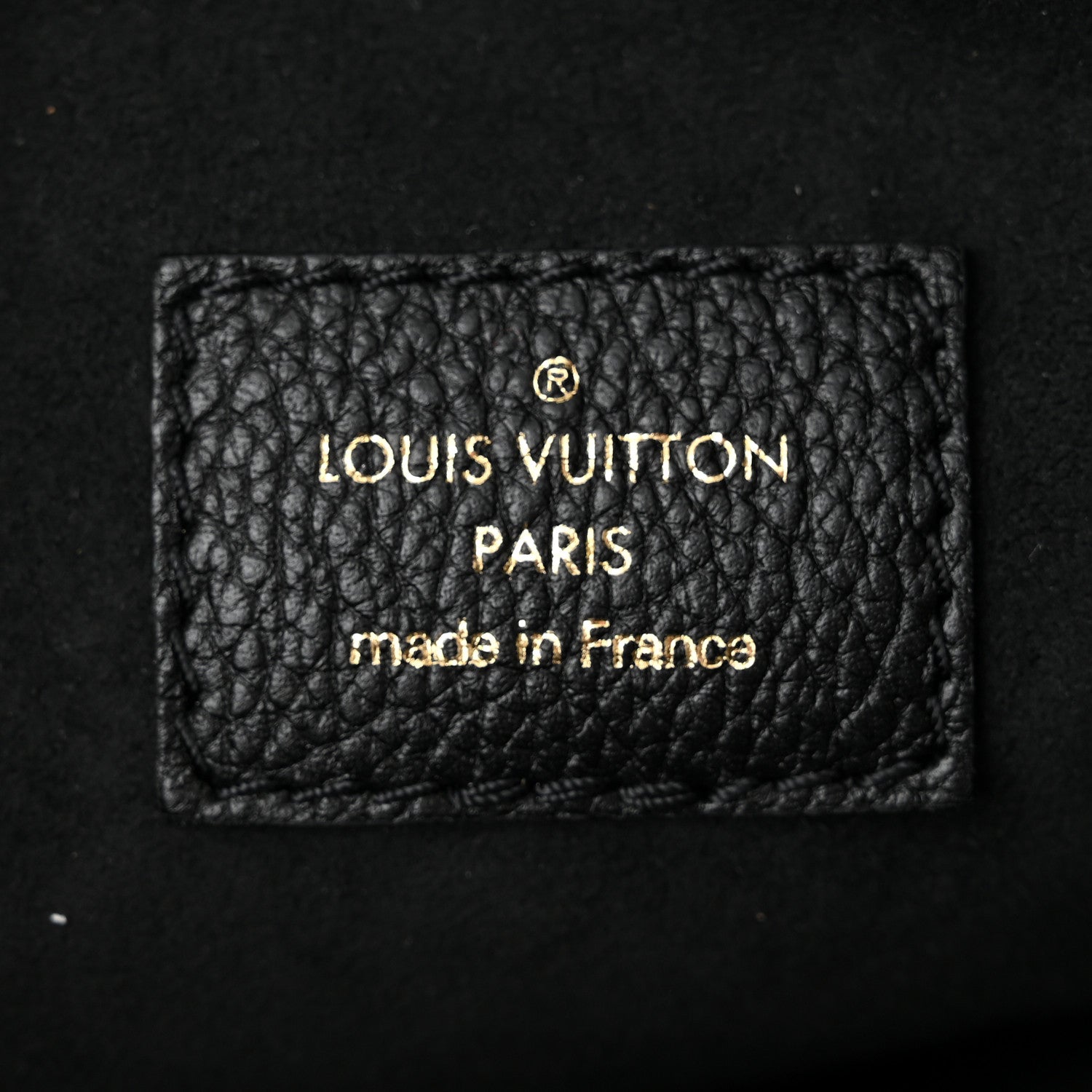 Louis Vuitton Calfskin Lockme Bucket MM Black 6 of 9