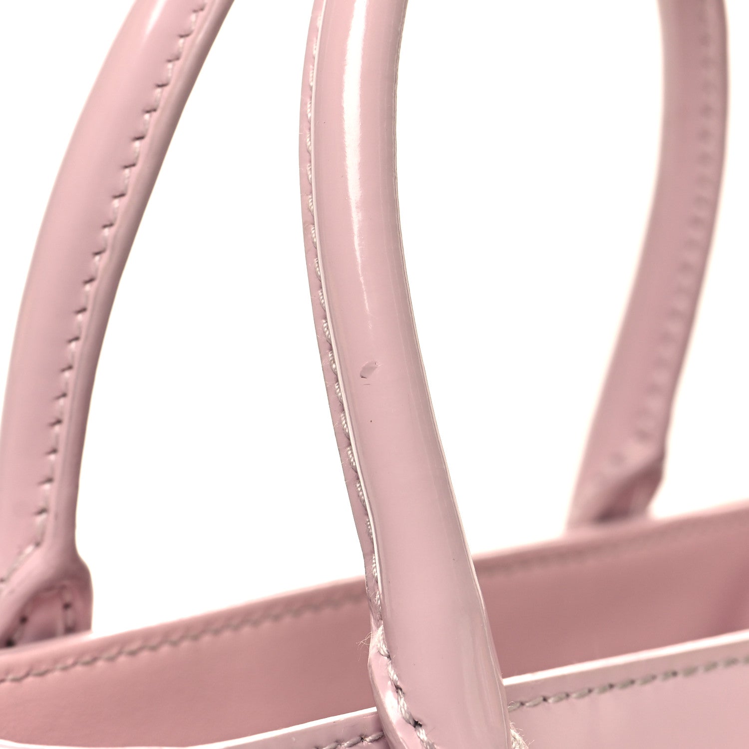 Prada Spazzolato Triangle Small Double Handle Crossbody Tote Alabastro 9 of 9