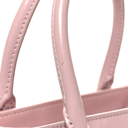 Prada Spazzolato Triangle Small Double Handle Crossbody Tote Alabastro 9 of 9