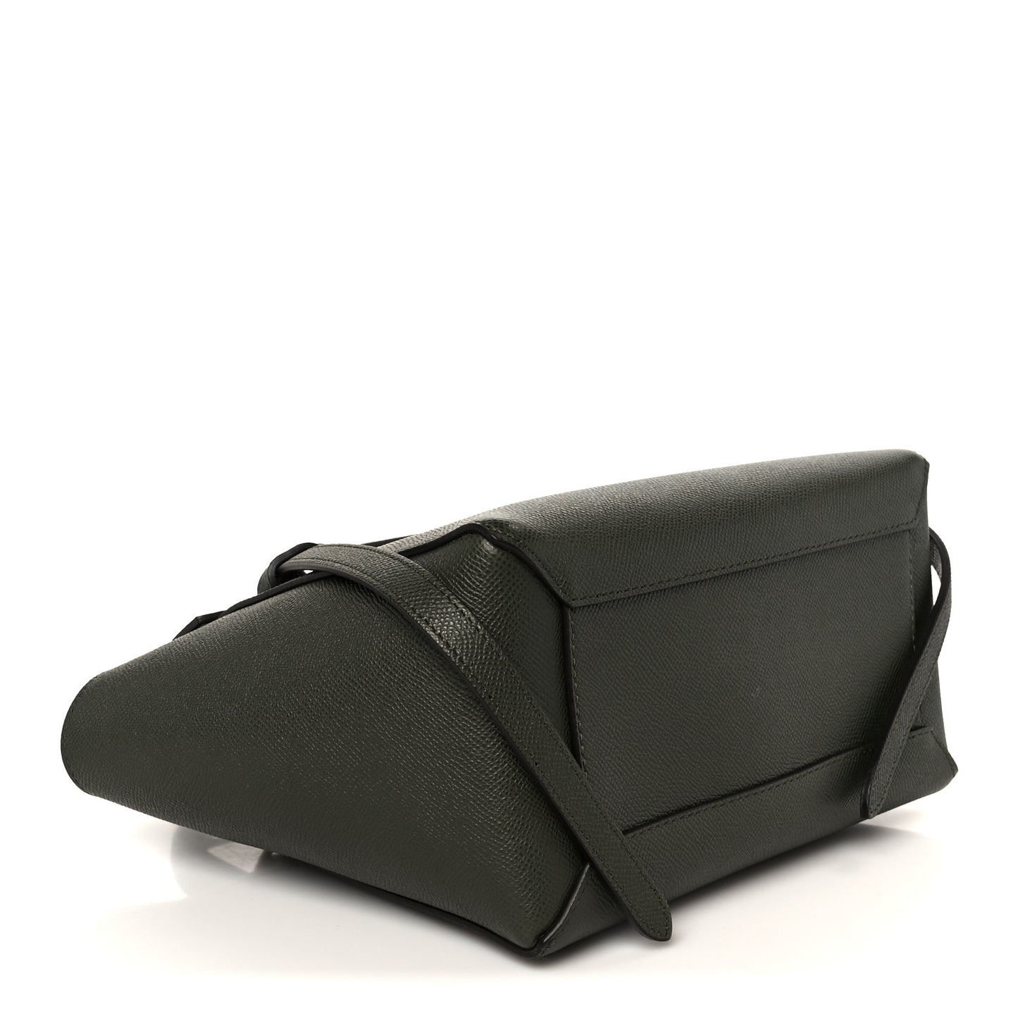 Grained Calfskin Micro Belt Bag Khaki
