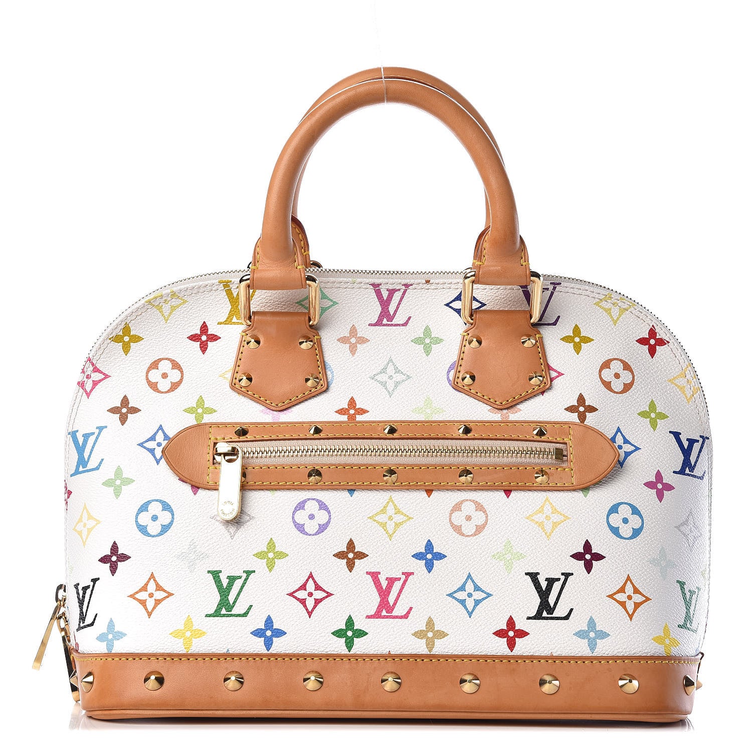 Louis Vuitton Monogram Multicolor Alma White 1 of 14