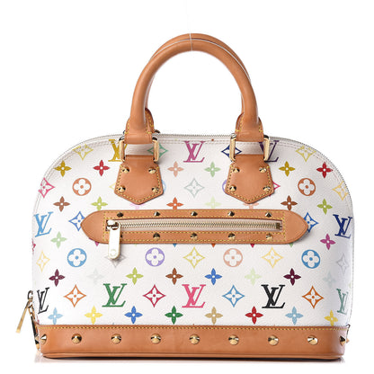 Louis Vuitton Monogram Multicolor Alma White 1 of 14