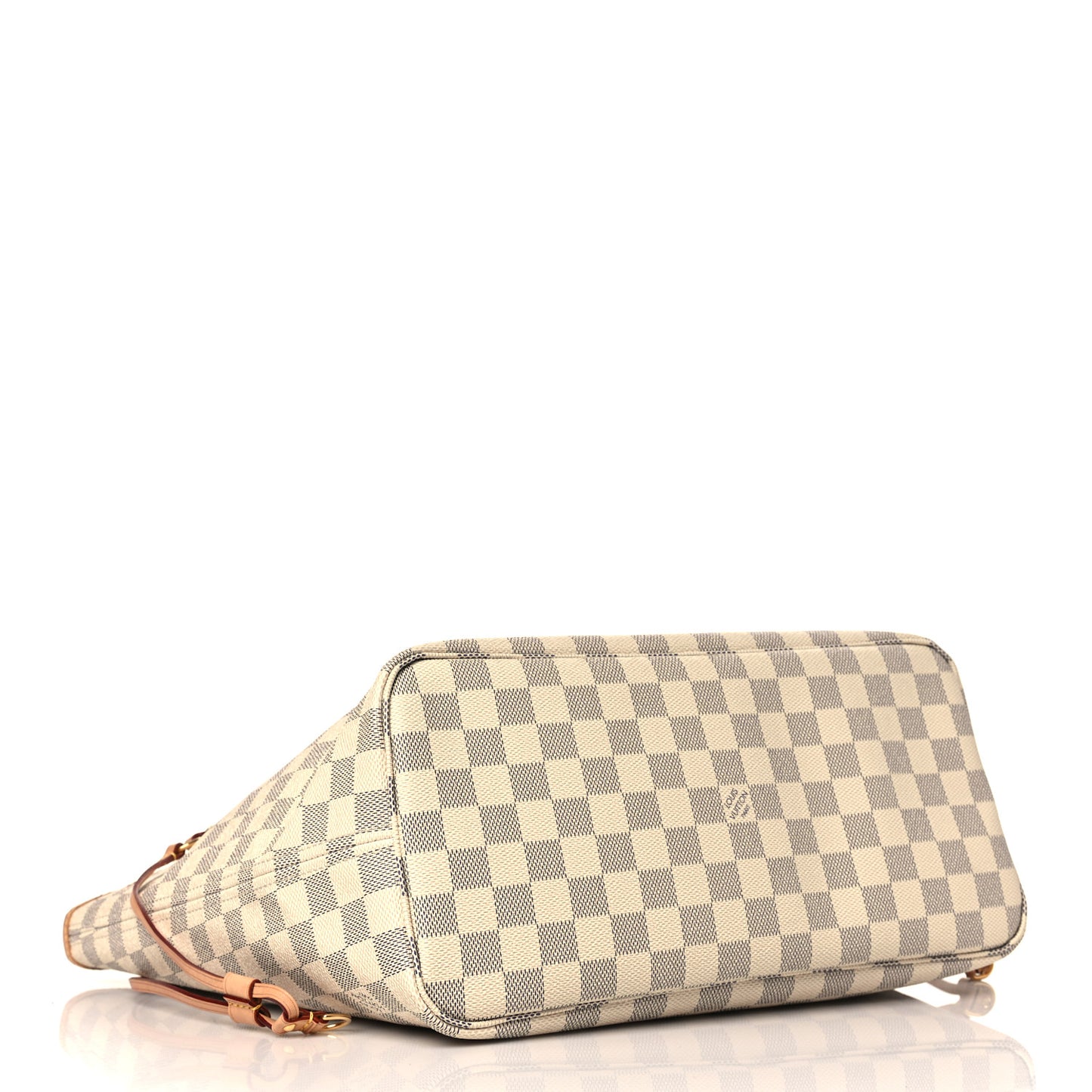 Damier Azur Neo Neverfull MM Rose Ballerine