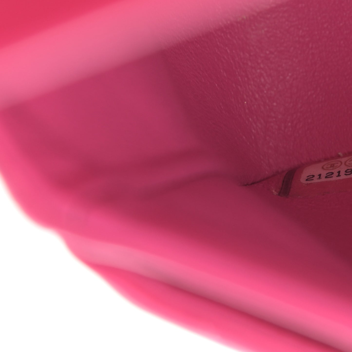 Lambskin Chevron Quilted Medium Double Flap Pink