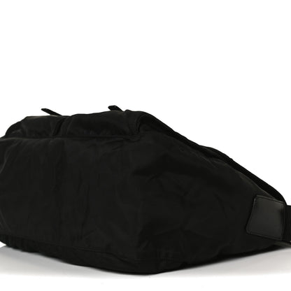 Prada Nylon Vela Messenger Bag Black 10 of 14