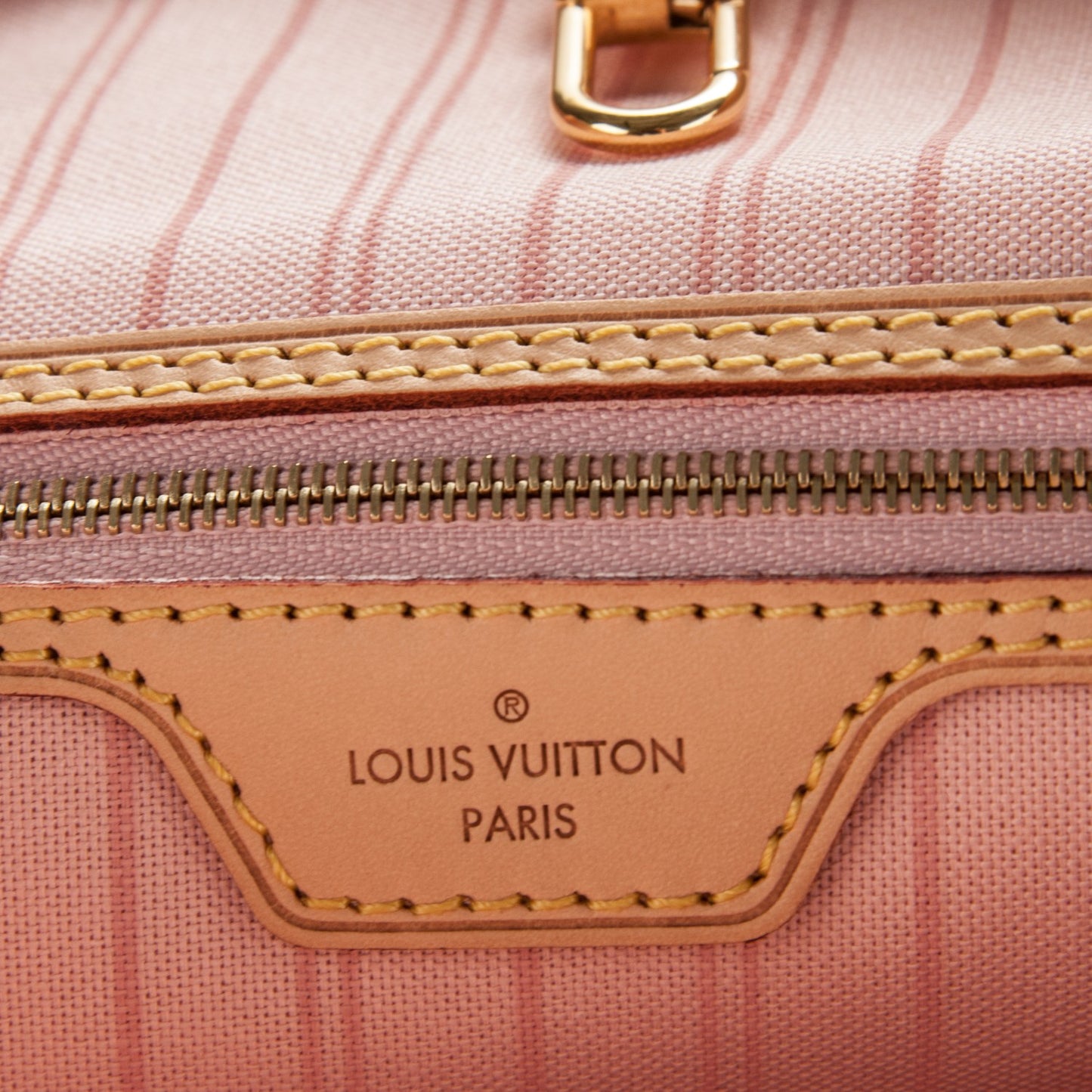 Damier Azur Delightful PM Rose Ballerine