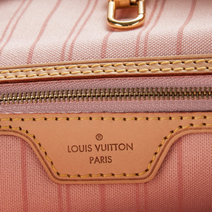 Louis Vuitton Damier Azur Delightful PM Rose Ballerine 6 of 8