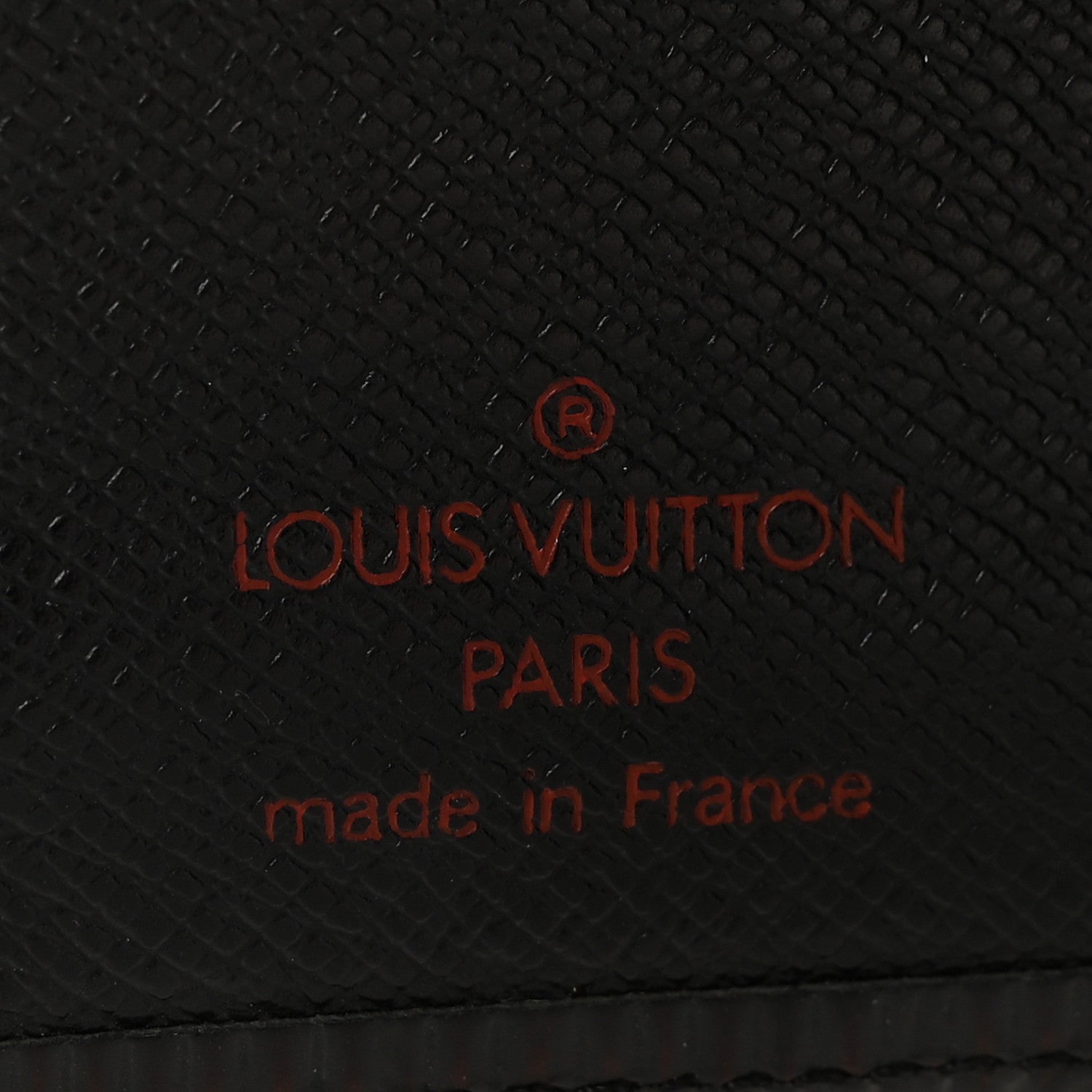 Louis Vuitton Epi Viennois Continental French Purse Wallet Black 6 of 6