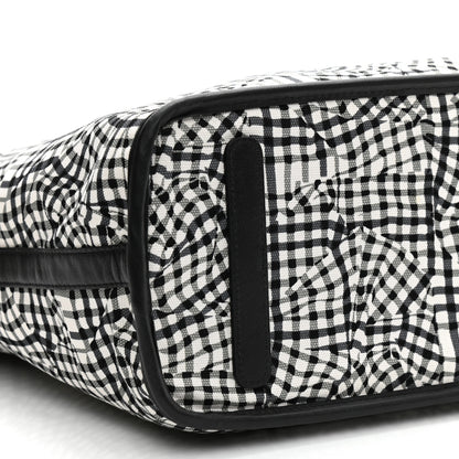 MCM Visetos Calfskin Motif Rombi Lion Printed Reversible Shopper Tote White 12 of 16