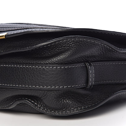 Chloe Calfskin Medium Marcie Round Crossbody Bag Black 10 of 10