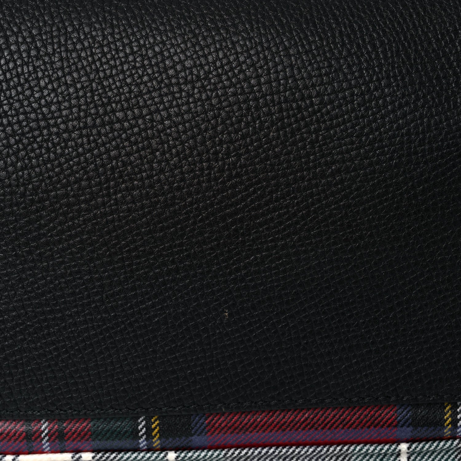Burberry Laminated Tartan Patchwork Medium Rucksack Backpack Military Red 13 of 18