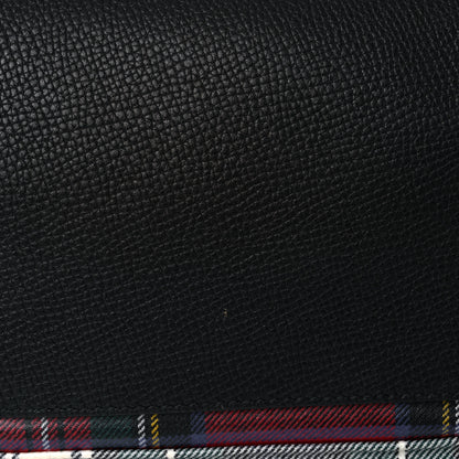 Burberry Laminated Tartan Patchwork Medium Rucksack Backpack Military Red 13 of 18