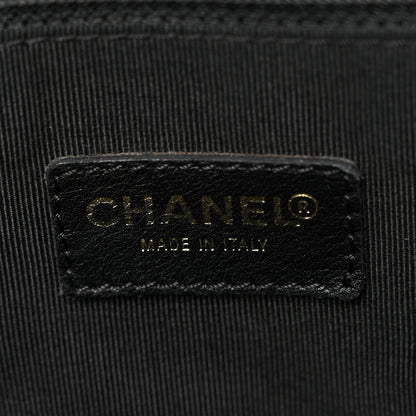 Chanel Caviar Diamond Quilted Flap Shoulder Bag Black 6 of 10