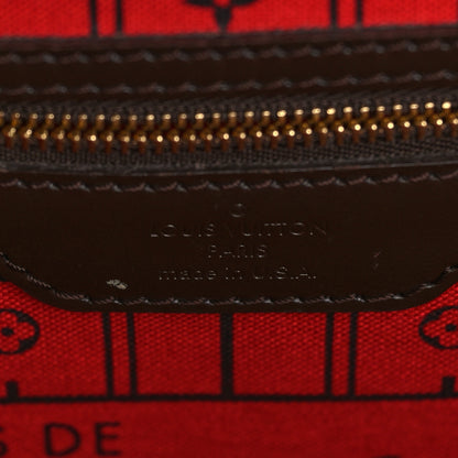 Louis Vuitton Damier Ebene Neverfull MM 6 of 9