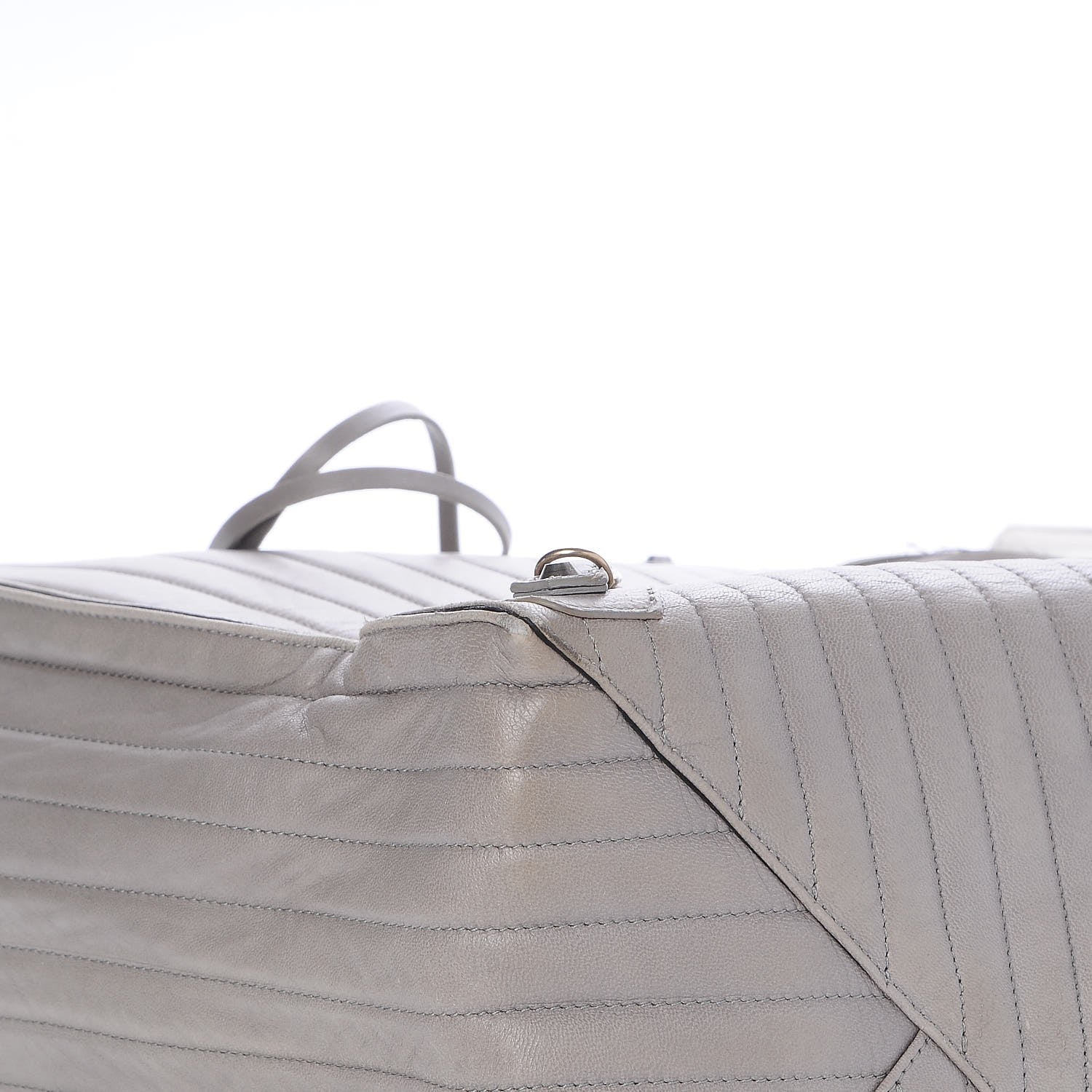 Balenciaga Veau Papier A4 Stitched Tote Grey 13 of 16