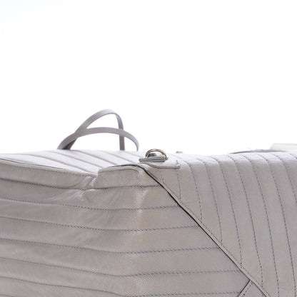 Balenciaga Veau Papier A4 Stitched Tote Grey 13 of 16