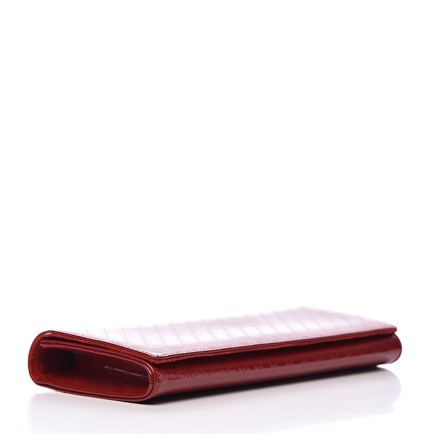 Patent Microguccissima Small Broadway Clutch Rose Bed