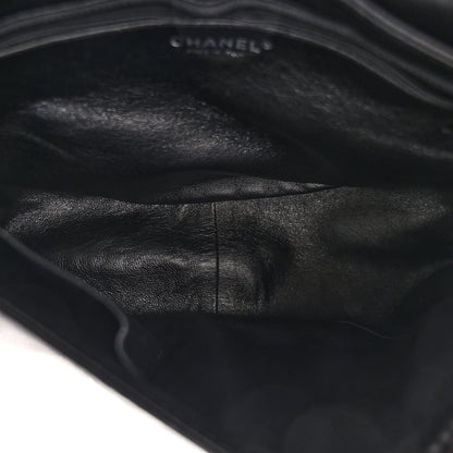 Chanel Caviar Half Moon Large Flap Black 5 of 10
