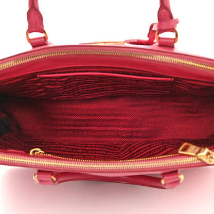 Prada Saffiano Medium Galleria Double Zip Tote Peonia 4 of 12