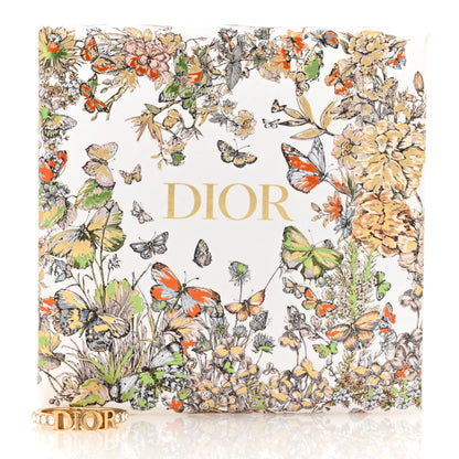 Christian Dior Metal Crystal DIO(R)EVOLUTION Ring 54 6.75 Gold 4 of 4