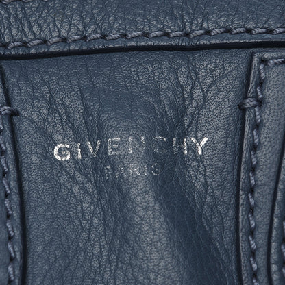 Givenchy Waxy Grained Calfskin Micro Nightingale Mineral Blue 8 of 8