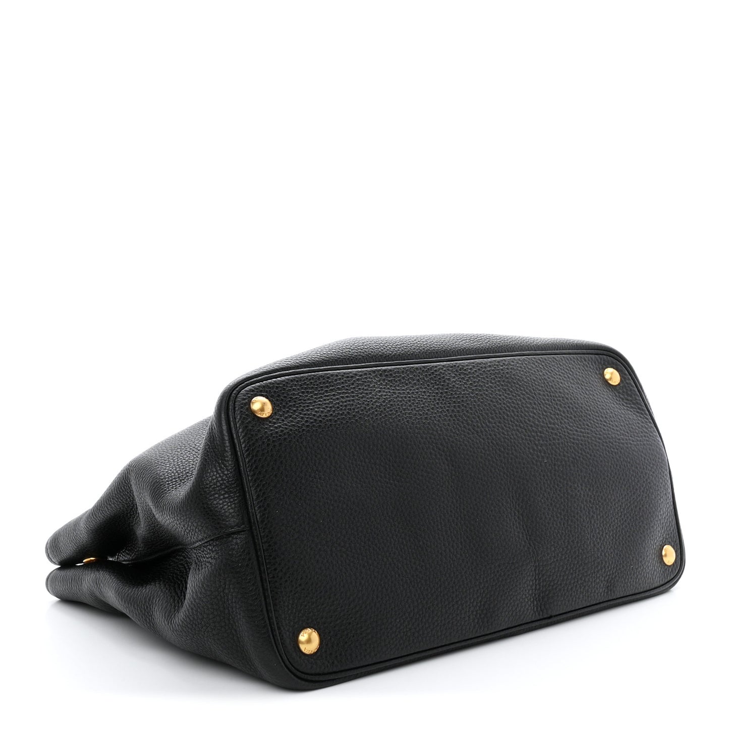 Vitello Daino Tote Black