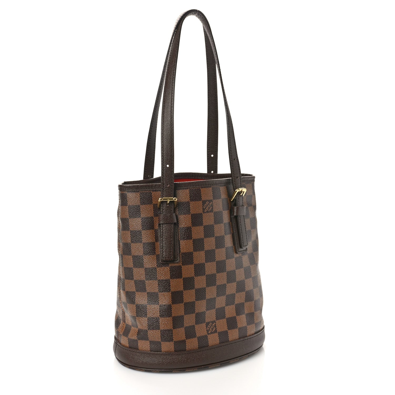 Louis Vuitton Damier Ebene Marais Bucket 23 3 of 10