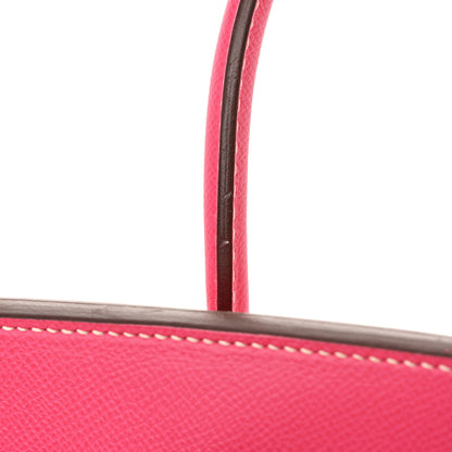 Hermes Epsom Birkin 35 Rose Tyrien 11 of 12