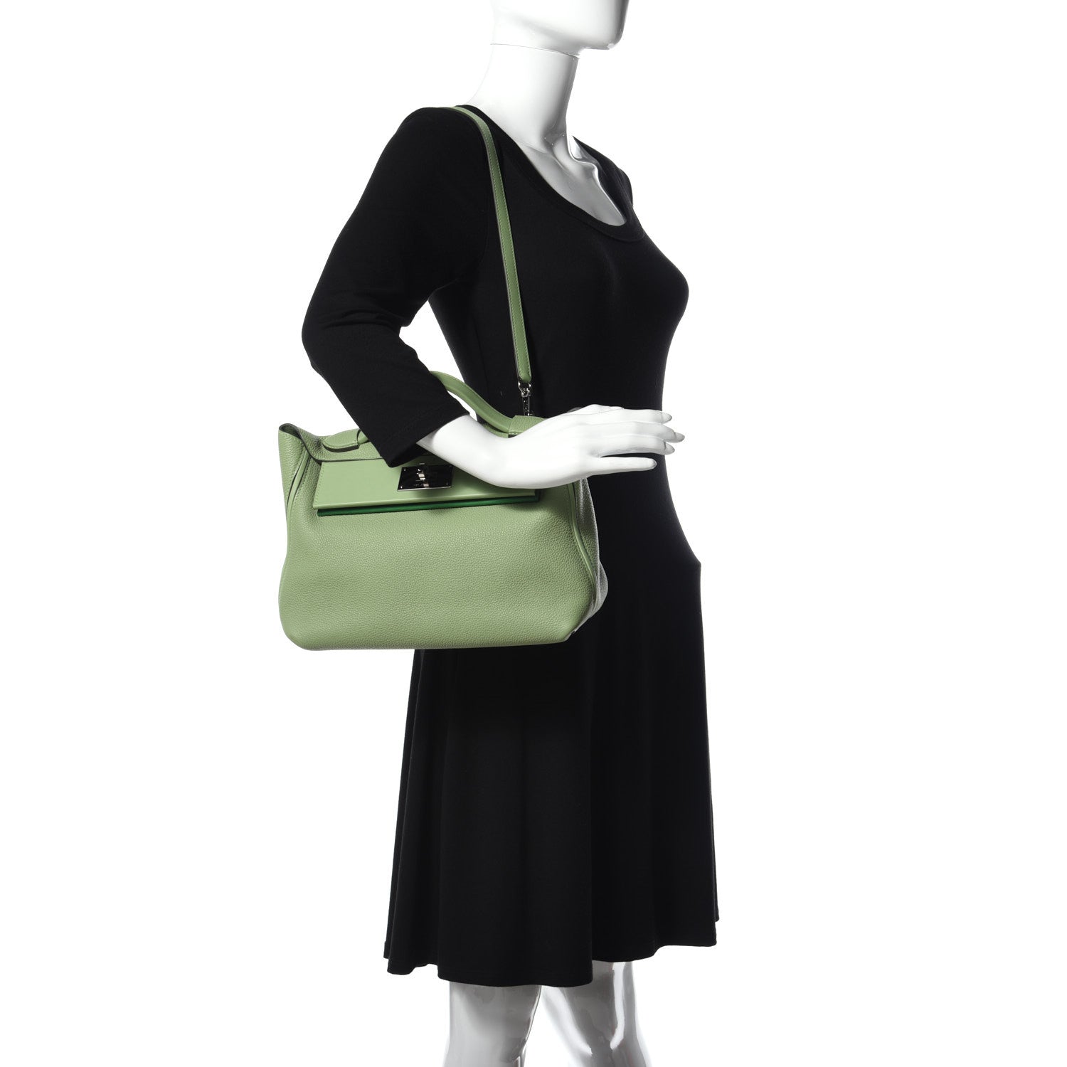 Hermes Togo Swift 24/24 29 Vert Criquet 2 of 10