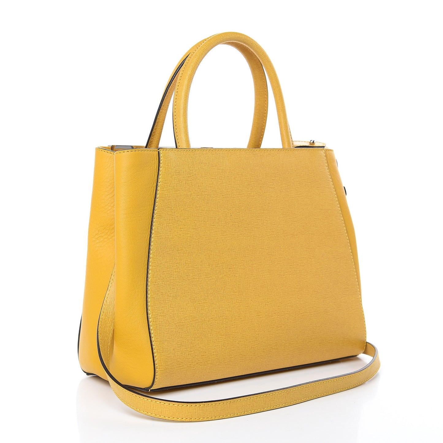 Vitello Elite Petite 2Jours Tote Mustard