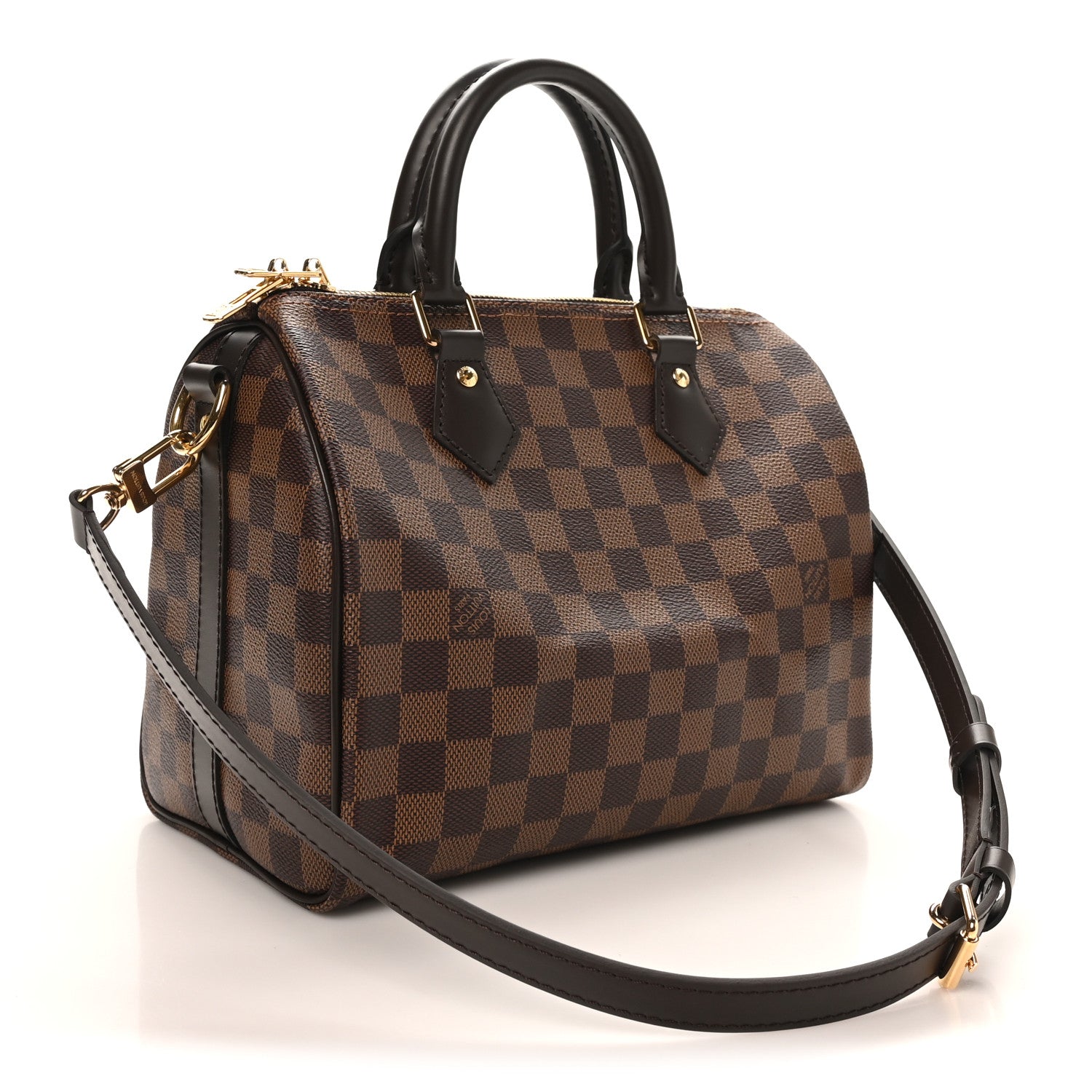 Louis Vuitton Damier Ebene Speedy Bandouliere 25 6 of 17